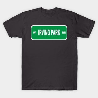 Irving Park Road Sign T-Shirt